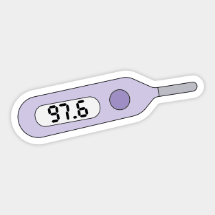 Thermometer Sticker